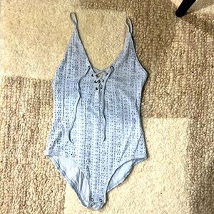 American Eagle bodysuit with eyelet detail